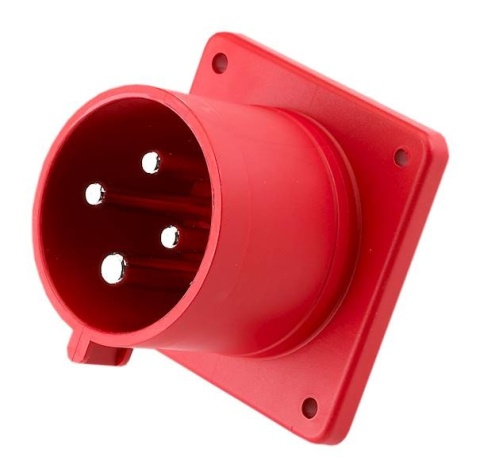 32A 4P 400V 3P+Z IP44 prosta wtyczka tablicowa