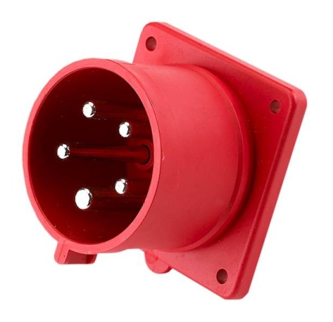 16A 5P 400V 3P+Z+N IP44 prosta wtyczka tablicowa