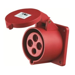 16A 4P 400V 3P+Z IP44 proste gniazdo tablicowe