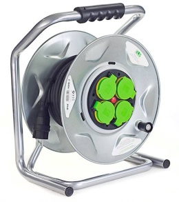 50m OMY3*1,5 4x230V IP44 bęben metalowy na stelażu