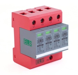 AC typ 2 (C) 4P 20/40kA 1,3kV ochronnik ogranicznik przeciwprzepięciowy