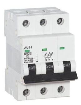 AUB1 3P B16A 6kA ELS wyłącznik nadprądowy
