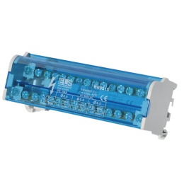 Blok 2 x 15 zacisków 100A 11x6mm, 2x25mm, 2x35mm