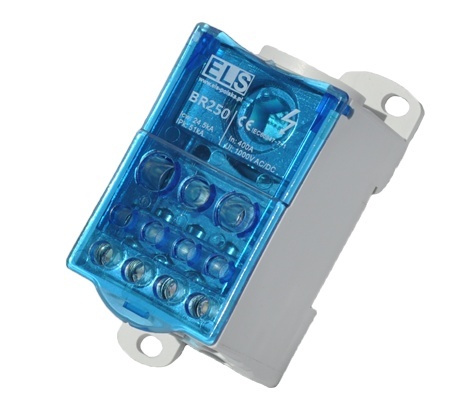 Blok rozdzielczy 250A WE 1x120 WY 2x35 5x16 4x10