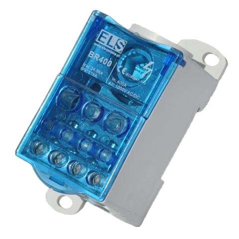 Blok rozdzielczy 400A WE 1x185 WY 2x35 5x16 4x10