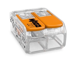 2-torowa uniwersalna 0,14-4mm² złączka WAGO