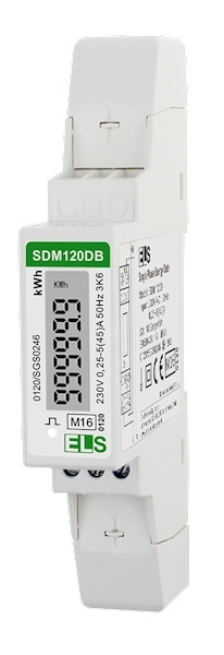 1-Fazowy 45A MID podświetlany licznik energii elektrycznej