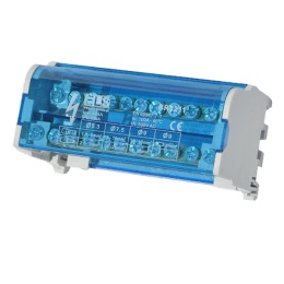 Blok 2 x 11 zacisków 100A 7x6mm, 2x25mm, 2x35mm