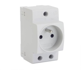 Gniazdo modułowe na szynę TH35 16A 3P (2P+Z) 230V