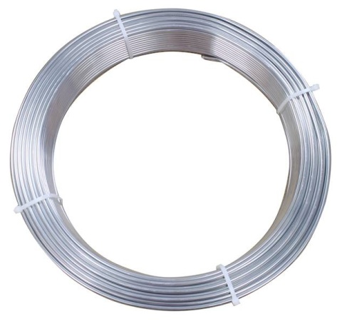 Drut odgromowy aluminiowy 8mm 1kg / krążek 20kg
