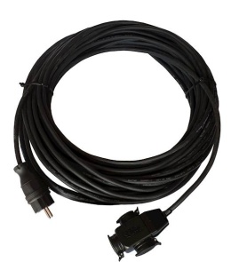 Przedłużacz 1F 50m OMY3*1,5 wej:230V wyj:3x230V