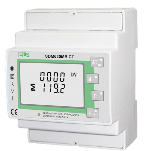 Przekładnikowy 1/3-fazowy 1/5A CT RS485 MODBUS RTU licznik energii elektrycznej