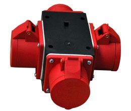 Rozdzielnica Trójnik wej:32/5 wyj:3x32/5 IP44 przenośny