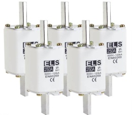 Wkładka Bezpiecznikowa Nożowa NH1 200A gL 500V 120kA