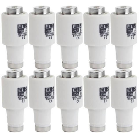 Wkładka Topikowa DIII 63A gF 500V 50kA E27 WTS