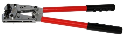 Zaciskarka do końcówek nieizolowanych 6-50mm 390mm