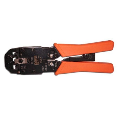 Zaciskarka do wtyków modularnych RJ11/12/45 4,6,8P