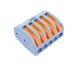 5-torowa uniwersalna złączka 0,75-2,5mm²