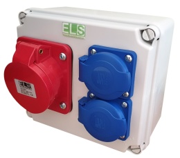 Rozdzielnica ELO 16/4 + 2x230V IP44