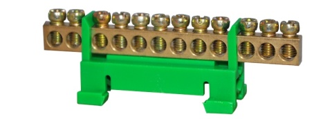 Ochronna Zielona Listwa Zaciskowa 12x10mm²