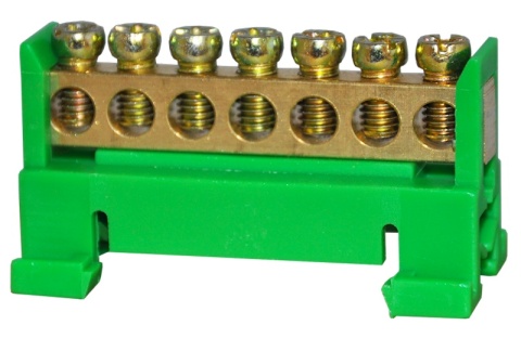 Ochronna Zielona Listwa Zaciskowa 7x10mm²