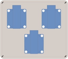 Rozdzielnica ELO 3x230V IP54