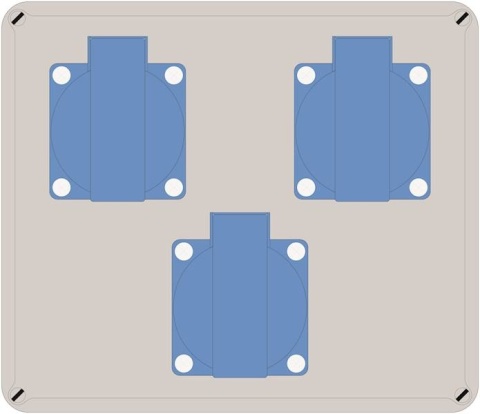 Rozdzielnica ELO 3x230V IP54