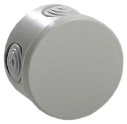 Puszka natynkowa Fi84x50 4 dławnice membranowe IP54