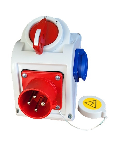 Zestaw odbiorczy 32/4 0-1 1x230V IP44