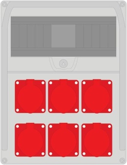 Rozdzielnica PRYMA 13M 6x16/4 IP44
