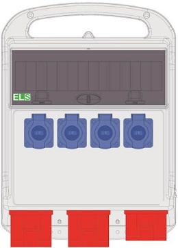 Rozdzielnica PRYMA 14M wej.32/4 wyj.2x32/4 + 4x230V IP44