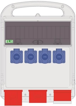 Rozdzielnica PRYMA 14M wej.32/5 wyj.32/5 + 16/5 + 4x230V IP44