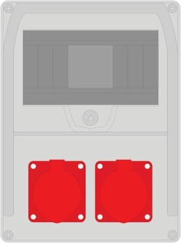 Rozdzielnica PRYMA 9M 32/4 + 16/4 IP44